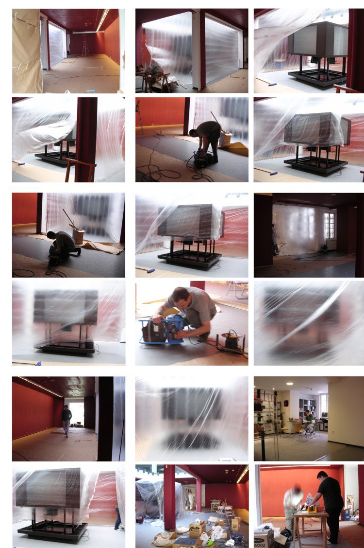 procesos montaje expositivo opyoum videoescultura tesseract expanded cinema alfredo colunga y taller de investigacion audiovisual manava en galeria vertice registro art&iacute;stico fotografia y dise&ntilde;o web bego&ntilde;a mu&ntilde;oz all rights reserved